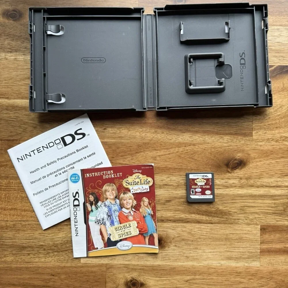 Suite‎ Life of Zack & Cody: Circle of Spies (Nintendo DS, 2007) Complete In Box
